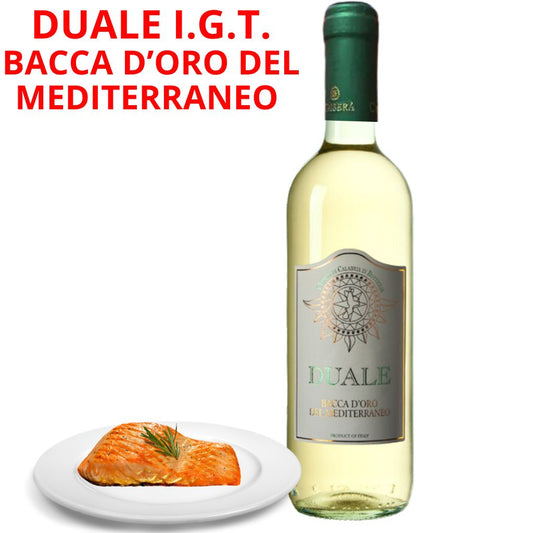 Vino bianco - Duale Calabria bianco I.G.T.- Bacca d'oro del Mediterraneo - Casa vinicola Criserà Srl - 75cl