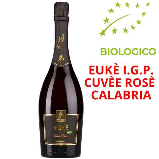 Spumante brut biologico - Euké Cuvée Rosè  I.G.P. biologico - Senatore Vini Srl - 75cl