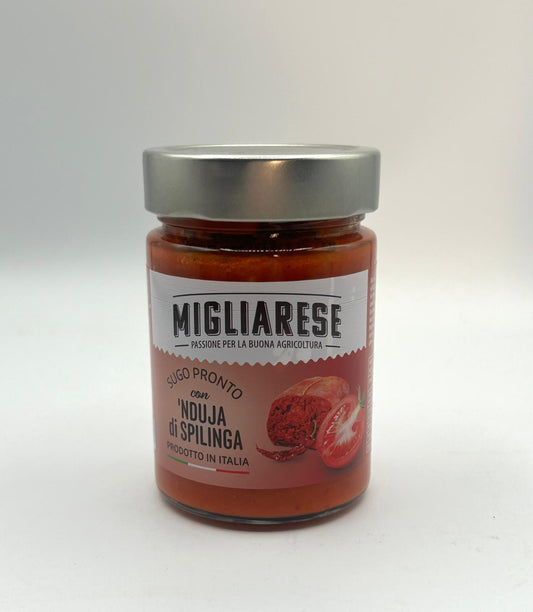 SUGO ALLA NDUJA DI SPILINGA 320 GR - migliarese