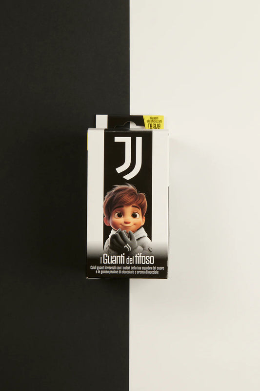 Guanti del Tifoso jUVENTUS con praline di cioccolato - ICAM SPA