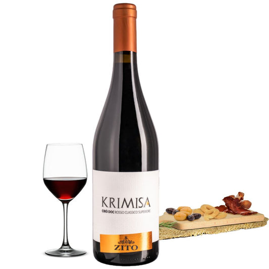 Vino rosso - Krimisa - Cirò rosso classico superiore Doc - Cantina Zito - 75cl