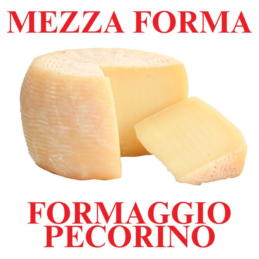 Pecorino cheese -Semistagionato - Fattoria della Piana - 650 gr ca