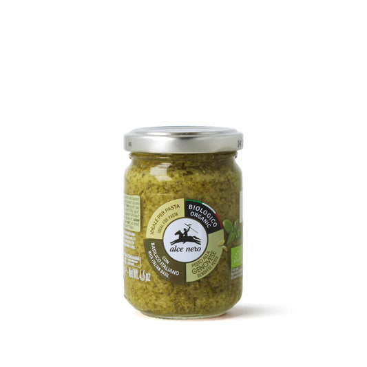 Pesto alla genovese biologico  130 gr - Alce nero
