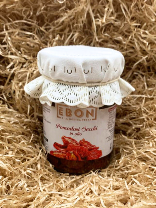 POMODORI SECCHI IN OLIO DI GIRASOLE - CONSERVE BONETTO -  (295 GR)
