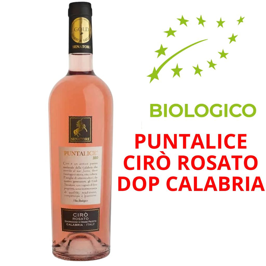 Vino rosato Puntalice Cir rosato DOP Biologico Senatore Vini