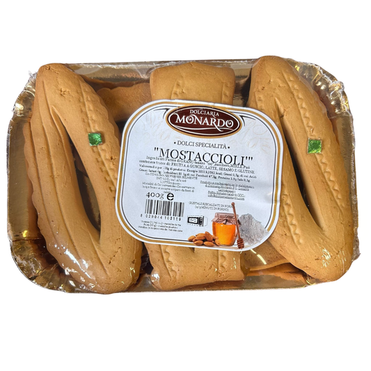 Biscotti tradizionali - Mostaccioli - Monardo - 400g