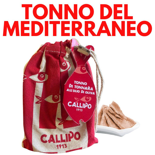Pesce - Tonno latta - Tonno di Tonnara all'Olio di Oliva - Callipo - 320 gr