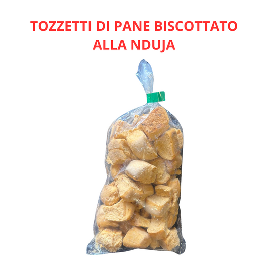 TOZZETTI DI PANE ALLA NDUJA - 250 GR