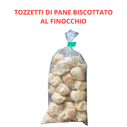 Tozzetti di bread with fennel