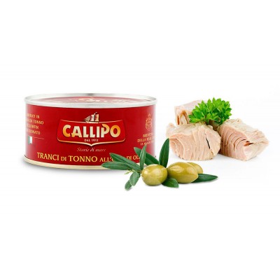 Tranci di tonno in olio d'oliva - Callipo - 300g