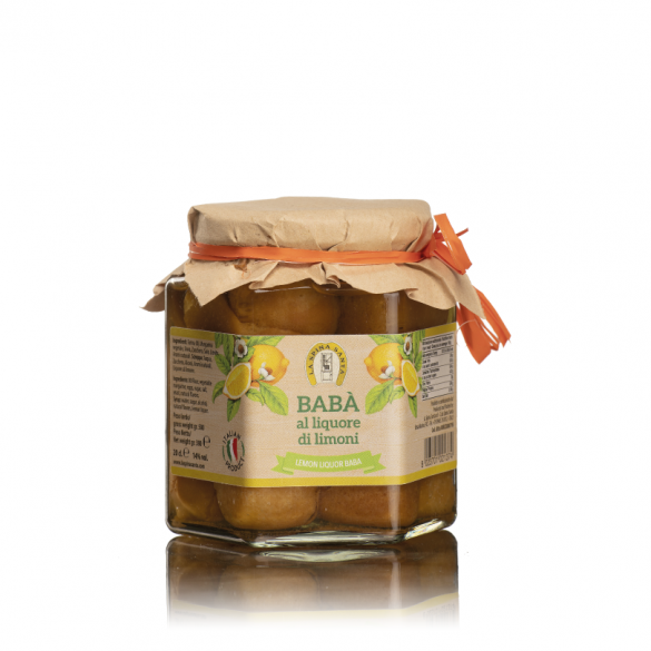 Babà al liquore di limoni - La Spina Santa 20 CL