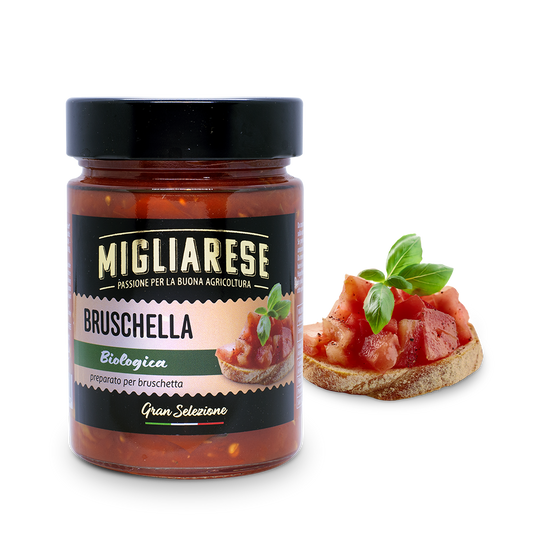Bruschella - preparato per bruschetta biologico - Migliarese - 320 gr
