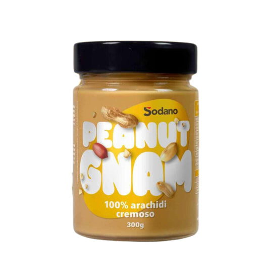 Crema d'arachidi cremosa "Peanut gnam" 300 gr - Sodano