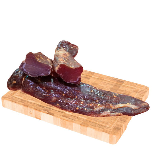 Filettuccio piccante stagionato con peperoncino di Monte Poro - Salumi del Sole - 250 g ca