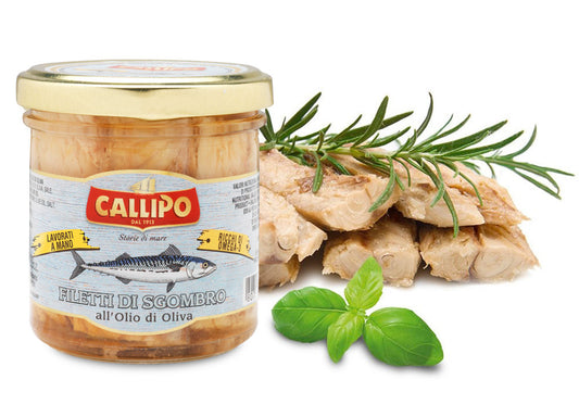 Filetti Di Sgombro all'Olio di Oliva Callipo 150 gr
