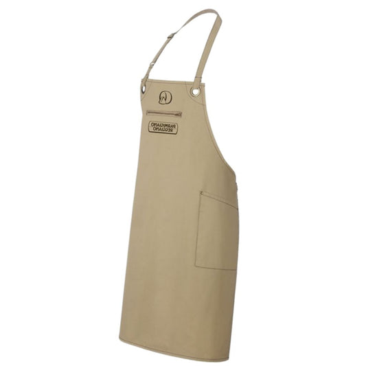 Grembiule in poliestere e cotone con logo parmigiano reggiano