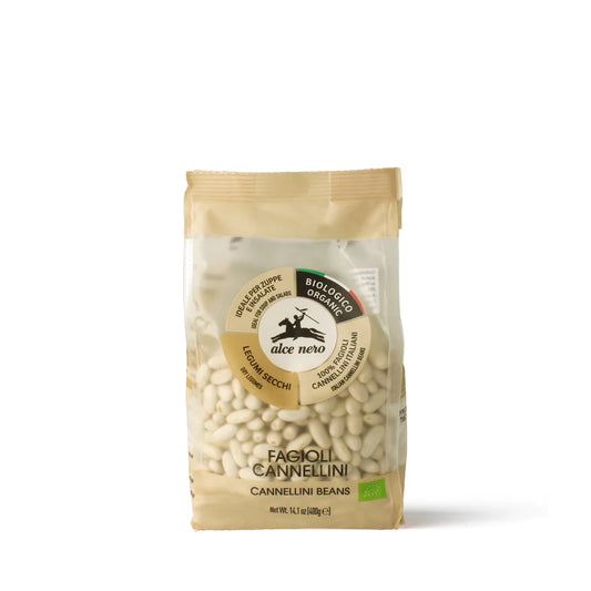 Fagioli cannellini secchi biologici 400g - Alce nero