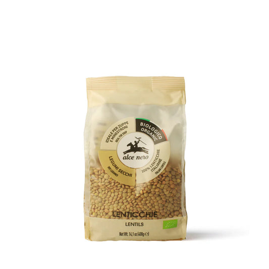 Lenticchie secche biologiche 400 GR - Alce nero