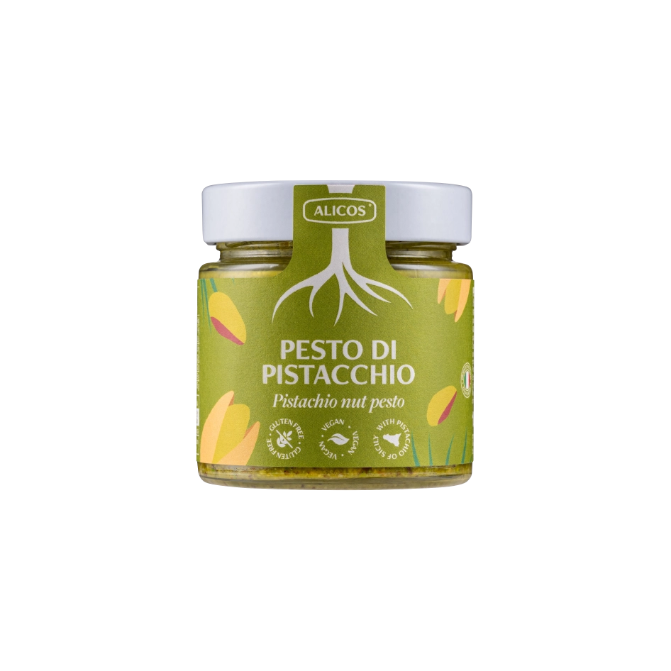 PESTO DI PISTACCHIO 180 GR - ALICOS