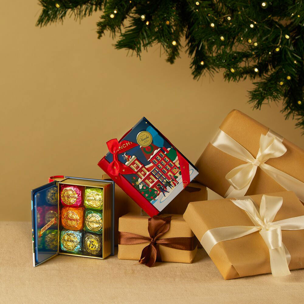Mini libro Natale con cioccolatini Chocoviar - 116 g VENCHI