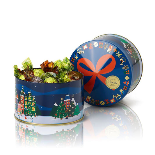 Latta di Natale media con cioccolatini assortiti - 205 g VENCHI