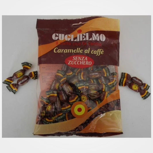 Caramelle - Caramelle ripiene di crema al caffè - Guglielmo Spa - 100 g