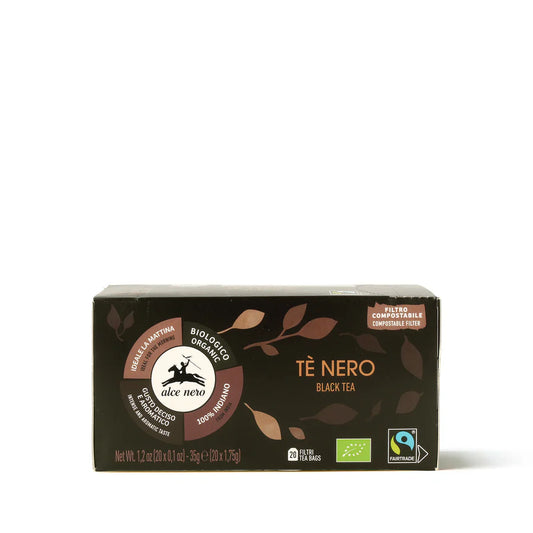 Tè nero biologico - 20 filtri - Alce nero