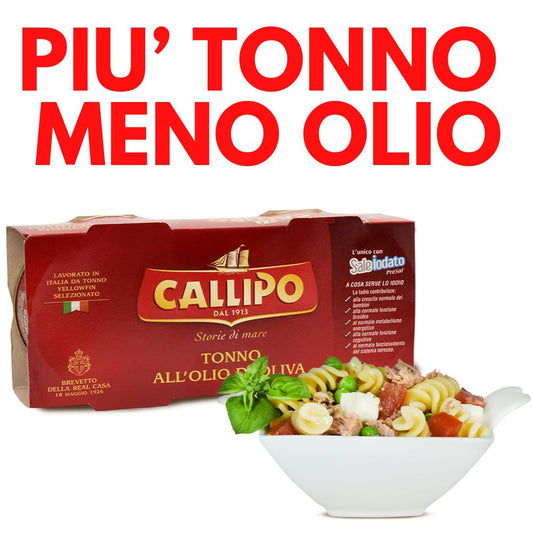 Pesce - Tonno latta - Tonno Callipo Yellowfin - Callipo - 140gx2