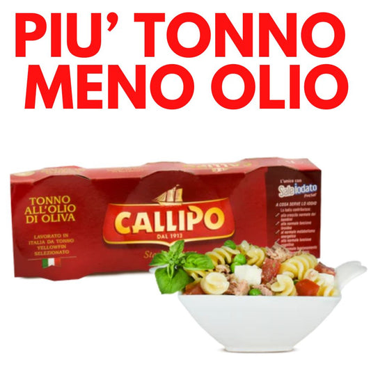 Pesce - Tonno latta - Tonno Callipo Yellowfin - Callipo - 70gx3