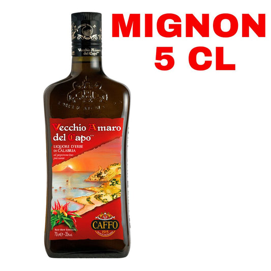 Amaro - Vecchio Amaro del Capo al peperoncino Mignon - Caffo - 5 cl
