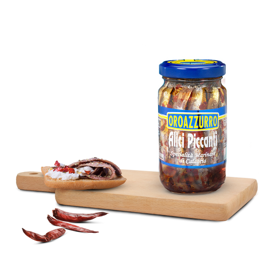Pesce - Alici - Alici piccanti - Calabraittica - 200g