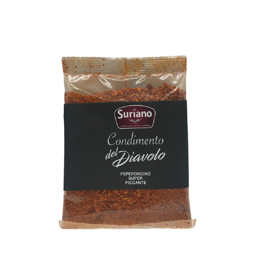 Condimento del Diavolo - peperoncino super piccante -  Suriano -50 gr