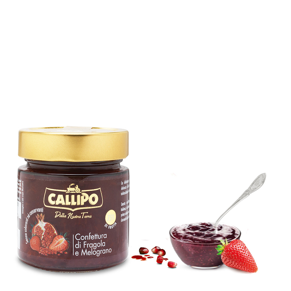 Confettura di fragola e melograno - Callipo - 280g
