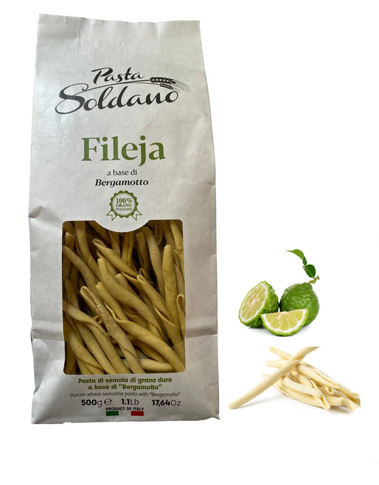 Pasta - Fileja al bergamotto - Pastificio Soldano - 500 gr