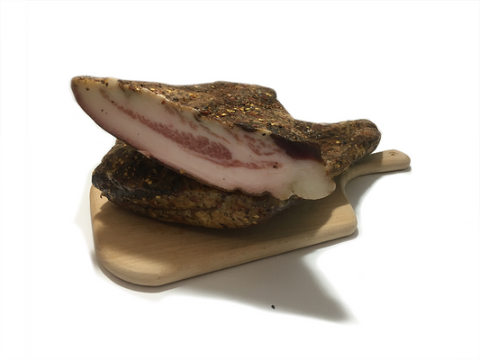 Guanciale con peperoncino di Monte Poro - 800g ca