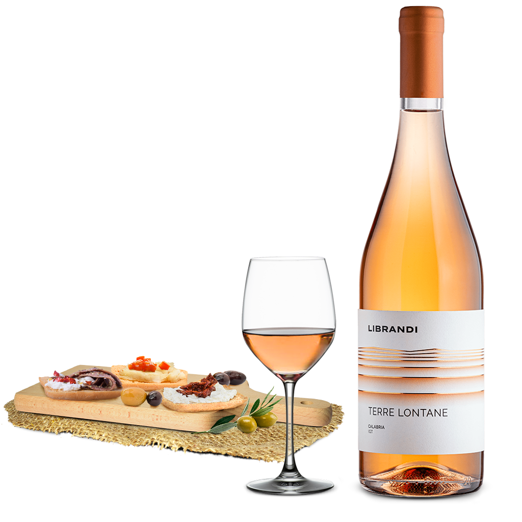 Rosé wine - Lands distant Val di Neto - Rosato IGT - Librandi - 75cl