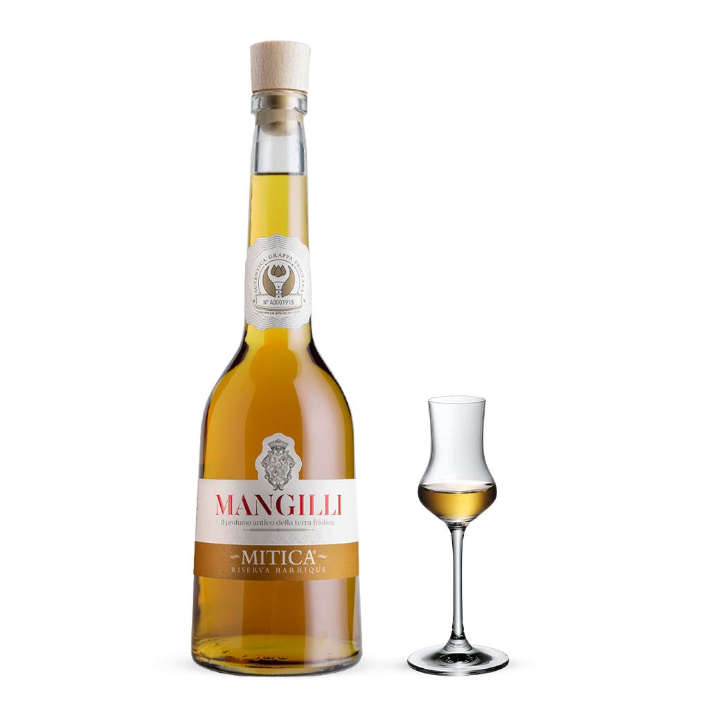 Friulian grappa stravecchia barrique - mythical reserve Mangilli - Caffo - 70cl