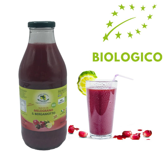 Biological juice - Pomegranate juice and Bergamot - Patea farm -75cl farm