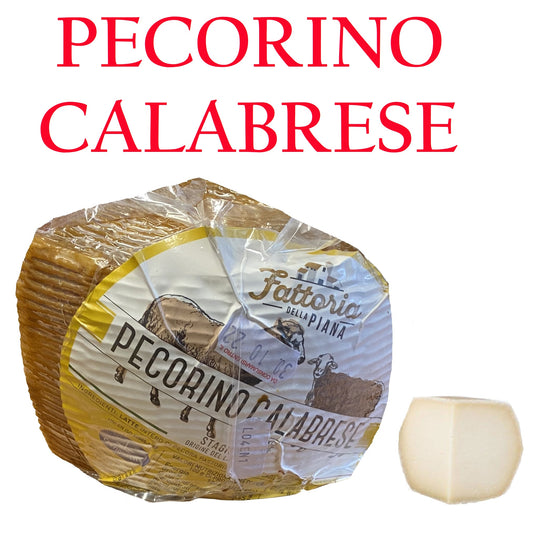 Formaggio pecorino Calabrese STAGIONATO caramellato - Fattoria della Piana - 400 gr ca