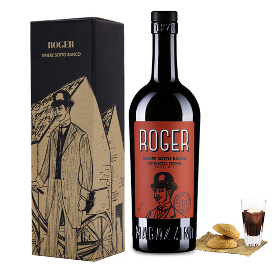 Amaro - Roger bitter amaro extra strong astucciato - Scuderia Jefferson -70cl