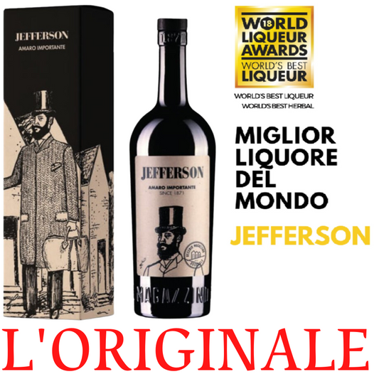 Amaro - Jefferson  astucciato - Scuderia Jefferson - 70cl
