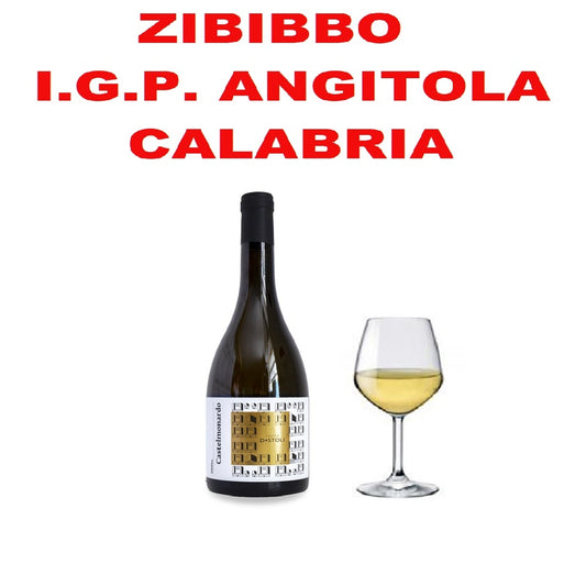 Vino bianco - ZIBIBBO  Castelmonardo I.G.P. -  Cantine Dastoli - cl 75