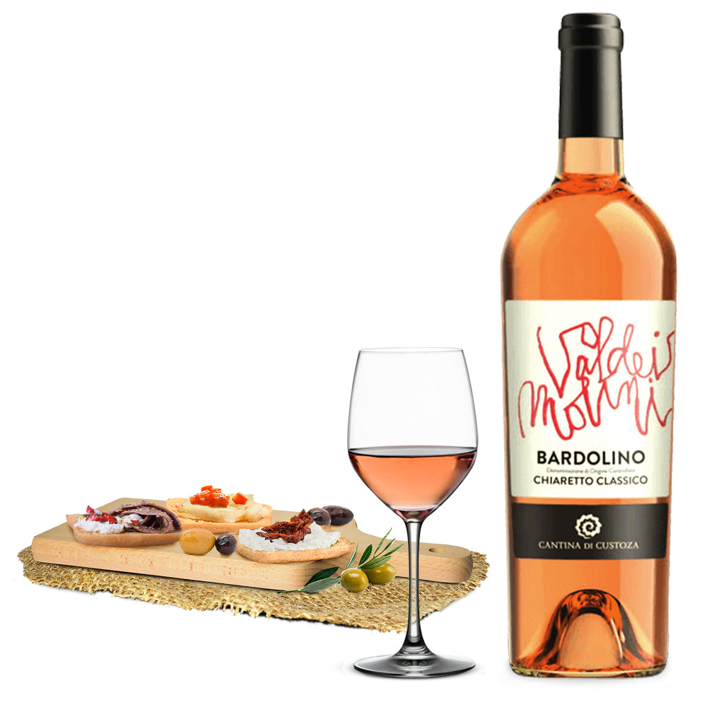 Vino rosato - Bardolino Doc Chiaretto classico Val dei Molini - Cantina di Custoza - 75cl