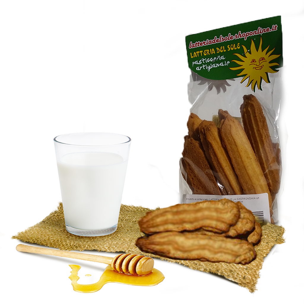 Biscotti - Bastoncini miele e mais - Latteria del sole - 180g ca