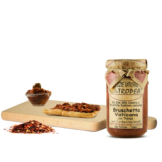 Bruschetta vaticana con 'nduja - Delizie vaticane - 212ml