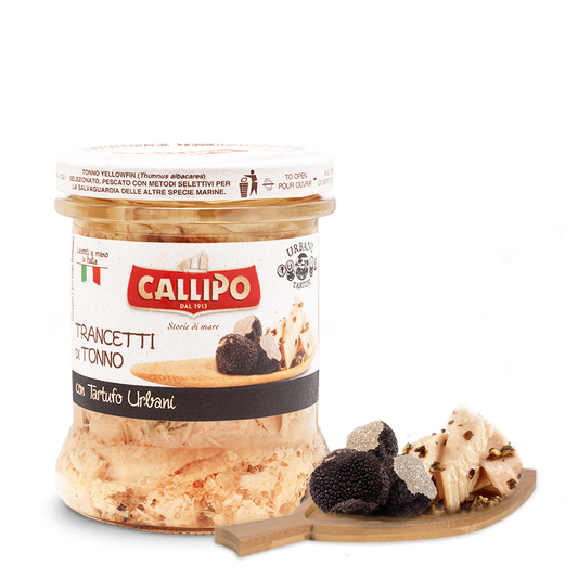Pesce - Tonno vetro - Trancetti di tonno con tartufo Urbani – Callipo - 170g