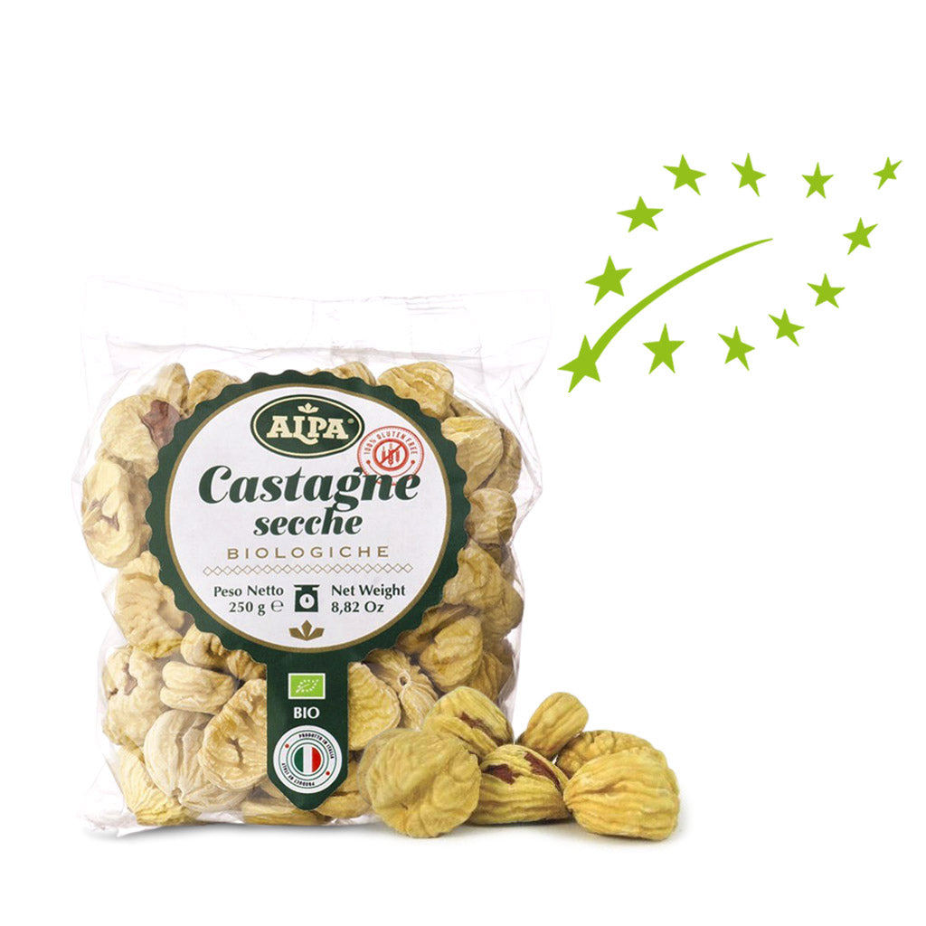 Frutta secca - Castagne secche biologiche - Alpa - 250g