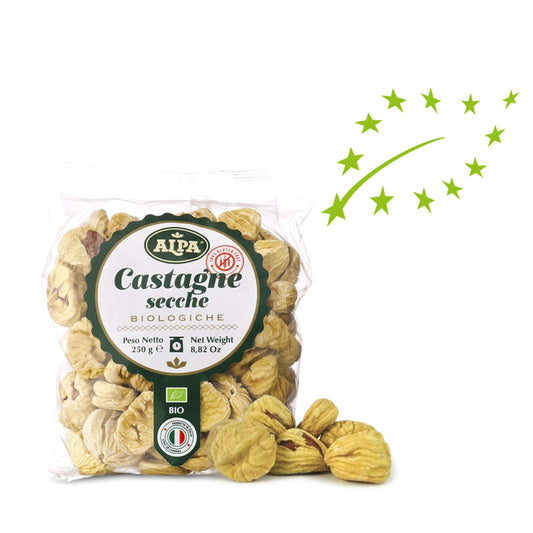 Frutta secca - Castagne secche biologiche - Alpa - 250g