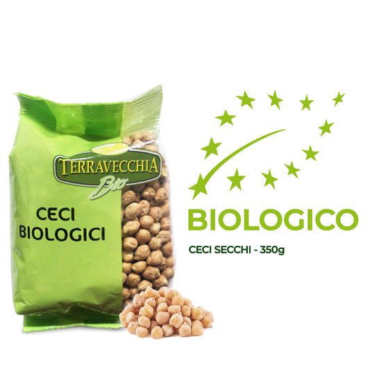 Legumi - Ceci biologici - Terravecchia - 350g