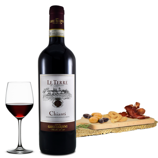 Vino rosso - Le Terre - Chianti - Conte Guicciardini - 75cl
